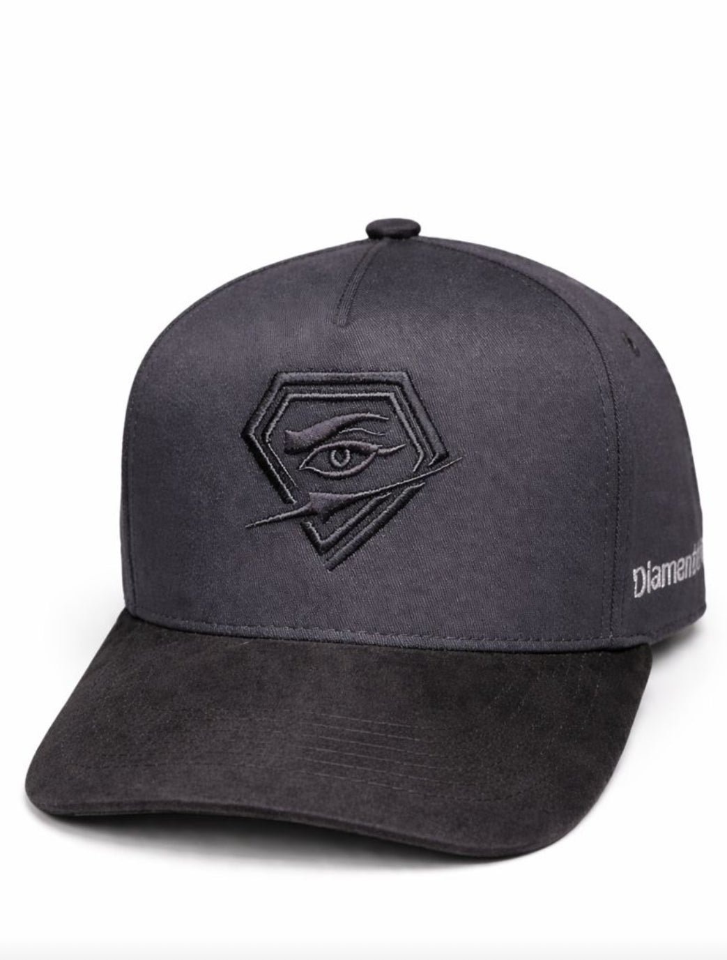 Black/Black Diamante Filo Hat